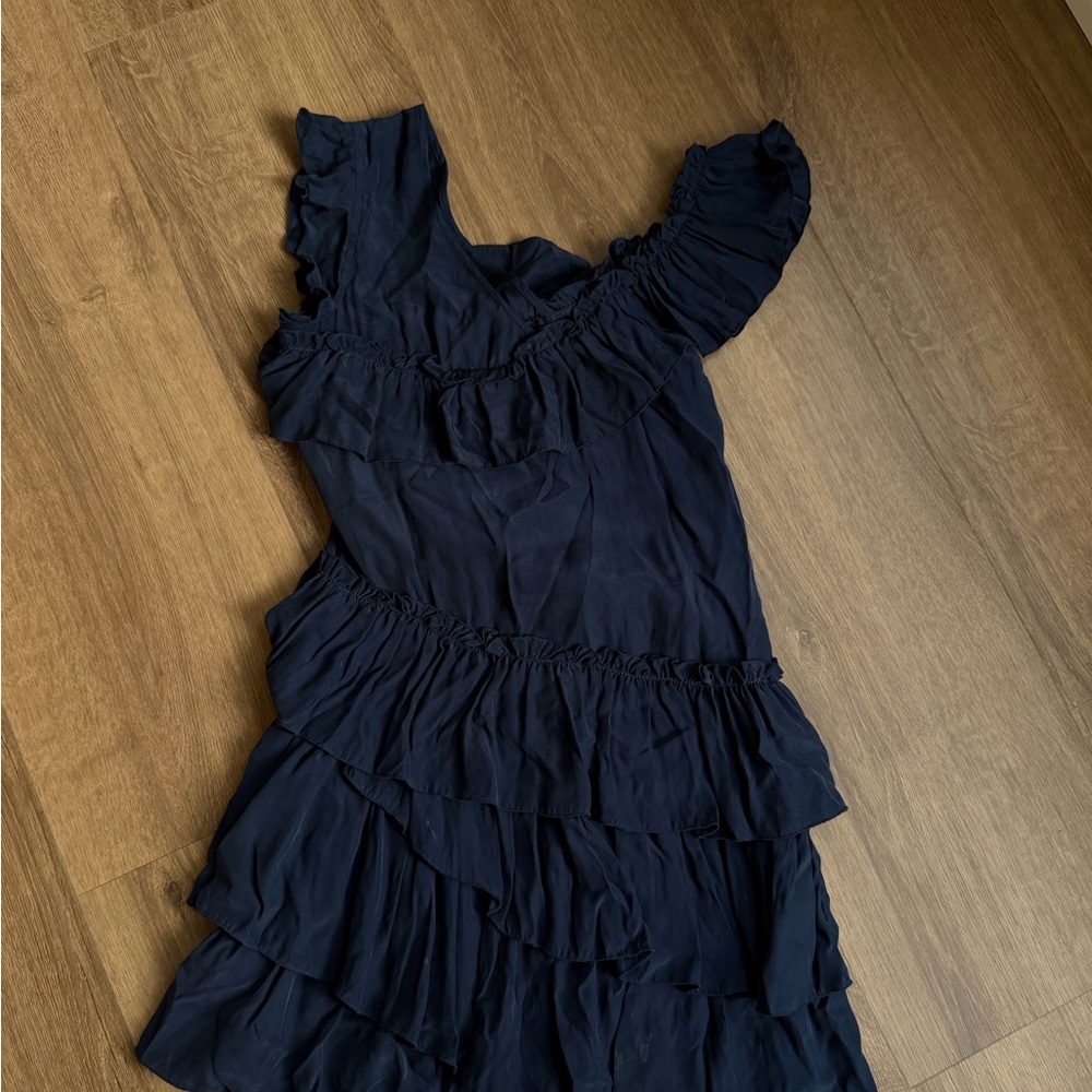 St. Angie Ruffle Mini Dress - Picture 2 of 4
